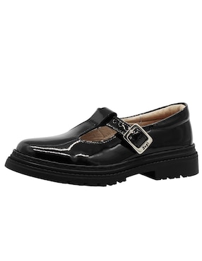 Zapato Dogi Back to School de charol para niña