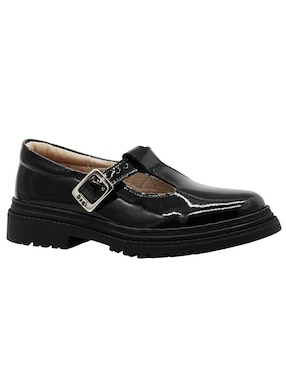Zapato Dogi Back to School de charol para niña