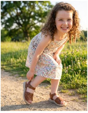 Sandalia Happy Shoes para niña