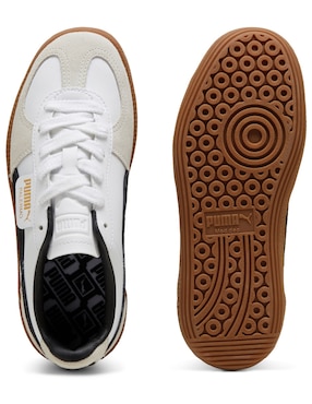 Tenis Puma para niña Palermo Lth Jr
