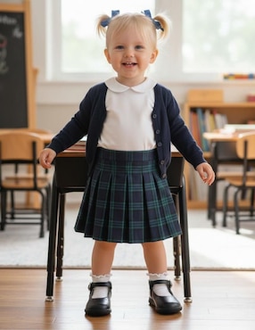 Zapato Dogi de piel para niña
