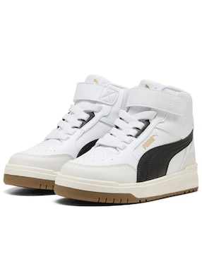 Tenis Puma para niña Shuffle Downtown Mid Ac Ps