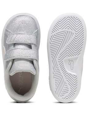 Tenis Puma para niña Smash 30 Glitz Glam V Inf