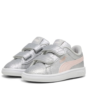 Tenis Puma para niña Smash 30 Glitz Glam V Inf