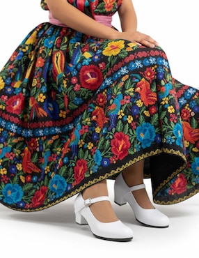 Zapato Mary Jane Kuali Shoes de piel para niña