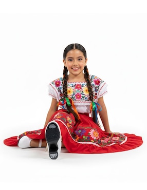 Zapato Mary Jane Kuali Shoes de piel para niña