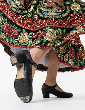 Zapato Mary Jane Kuali Shoes de piel para niña