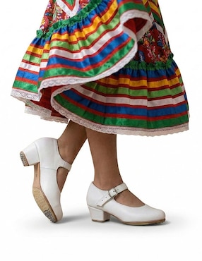 Zapato Mary Jane Kuali Shoes de piel para niña