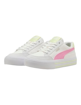 Tenis Puma para niña Court Classic Vulc