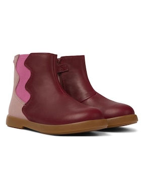 Bota de piel Camper para niña
