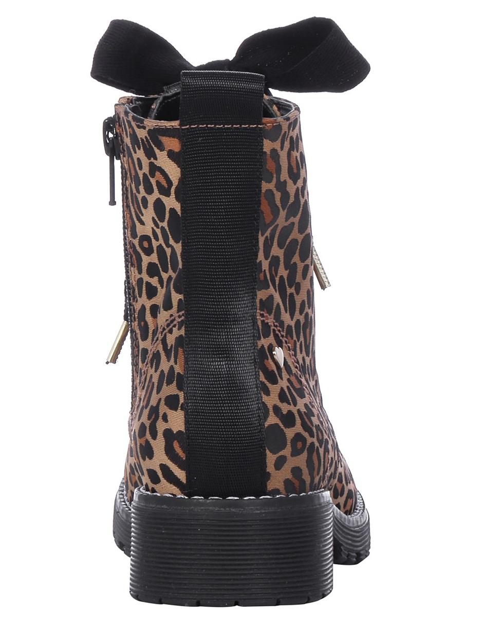 Botas animal print de tela Nine West T20 de segunda mano - GoTrendier