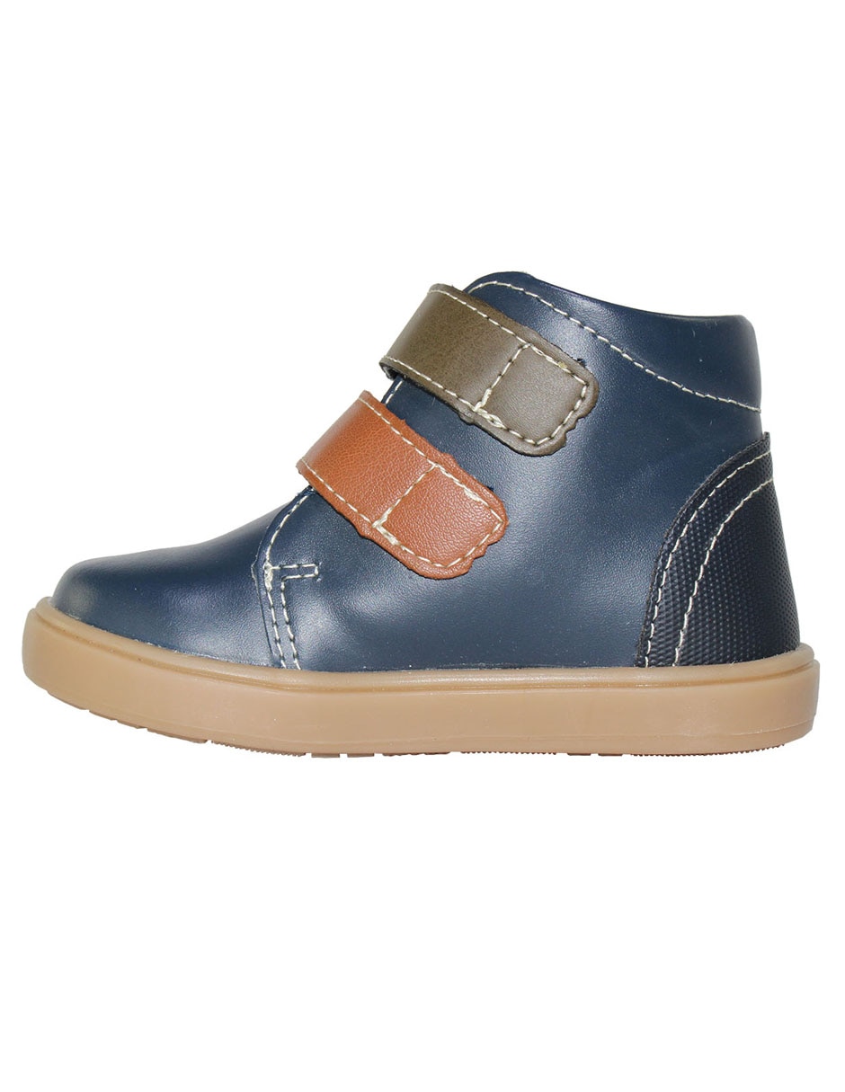 Bota de piel para bebé niño 5
