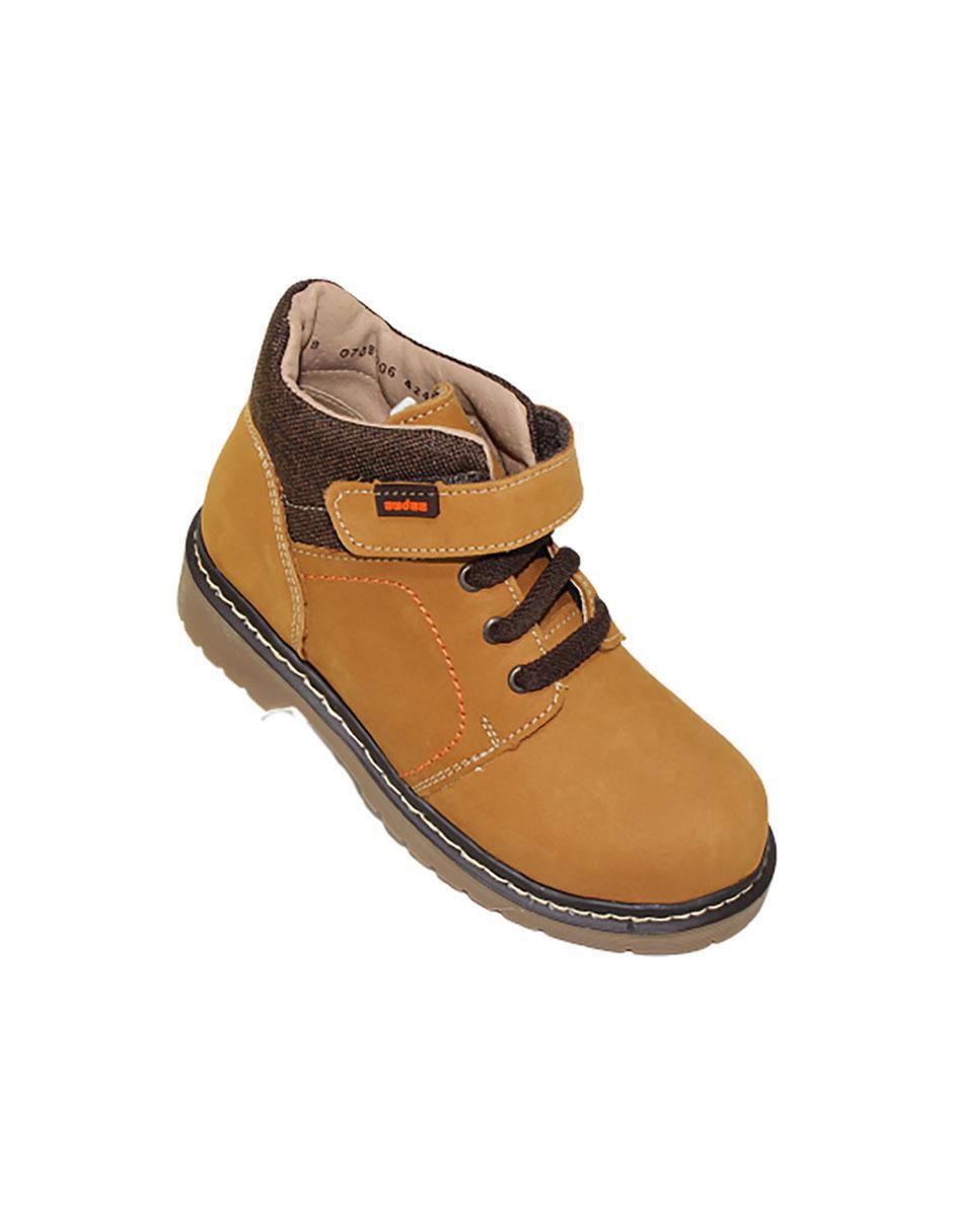 Bota de piel para niño
