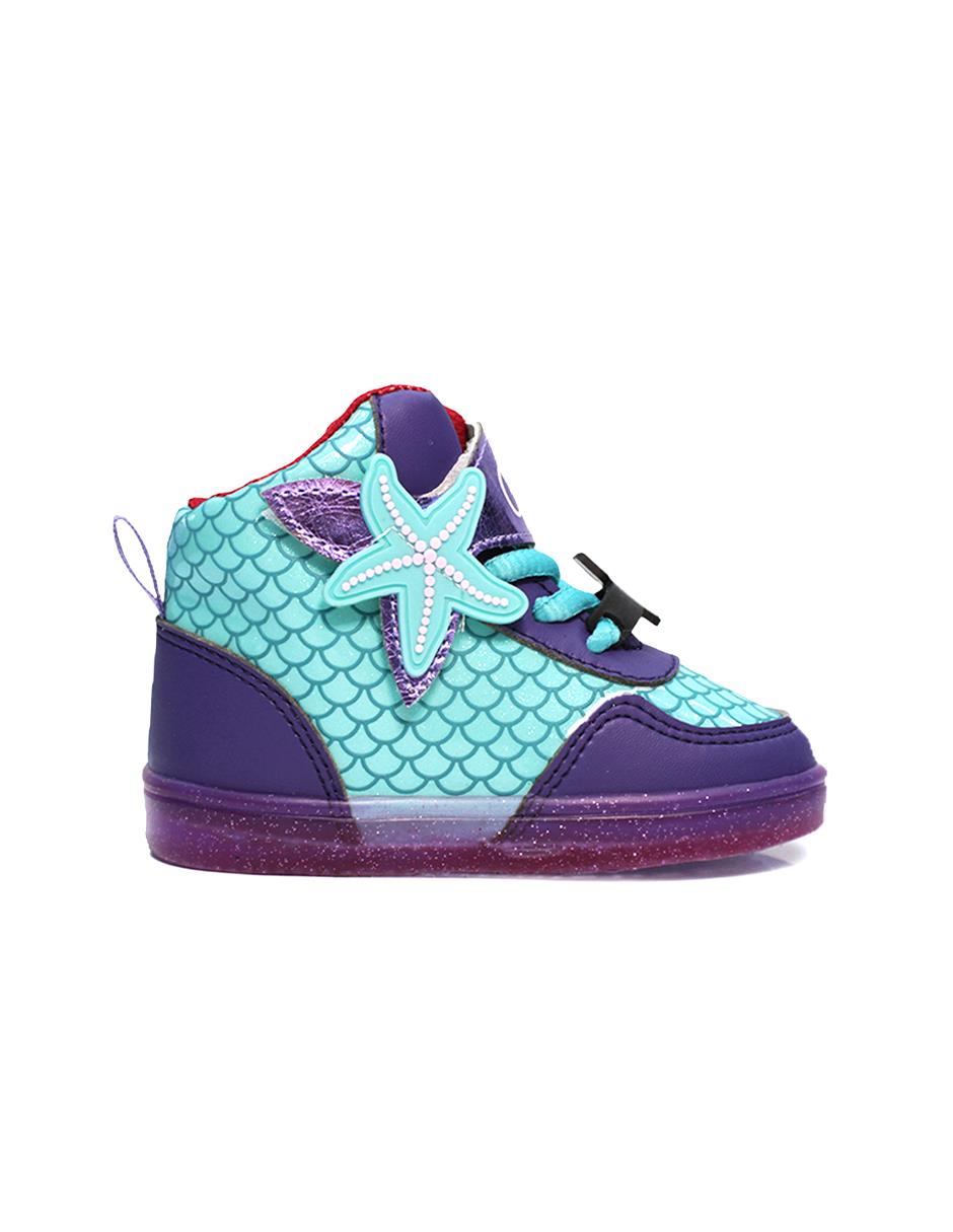 Tenis para niña La Sirenita 3