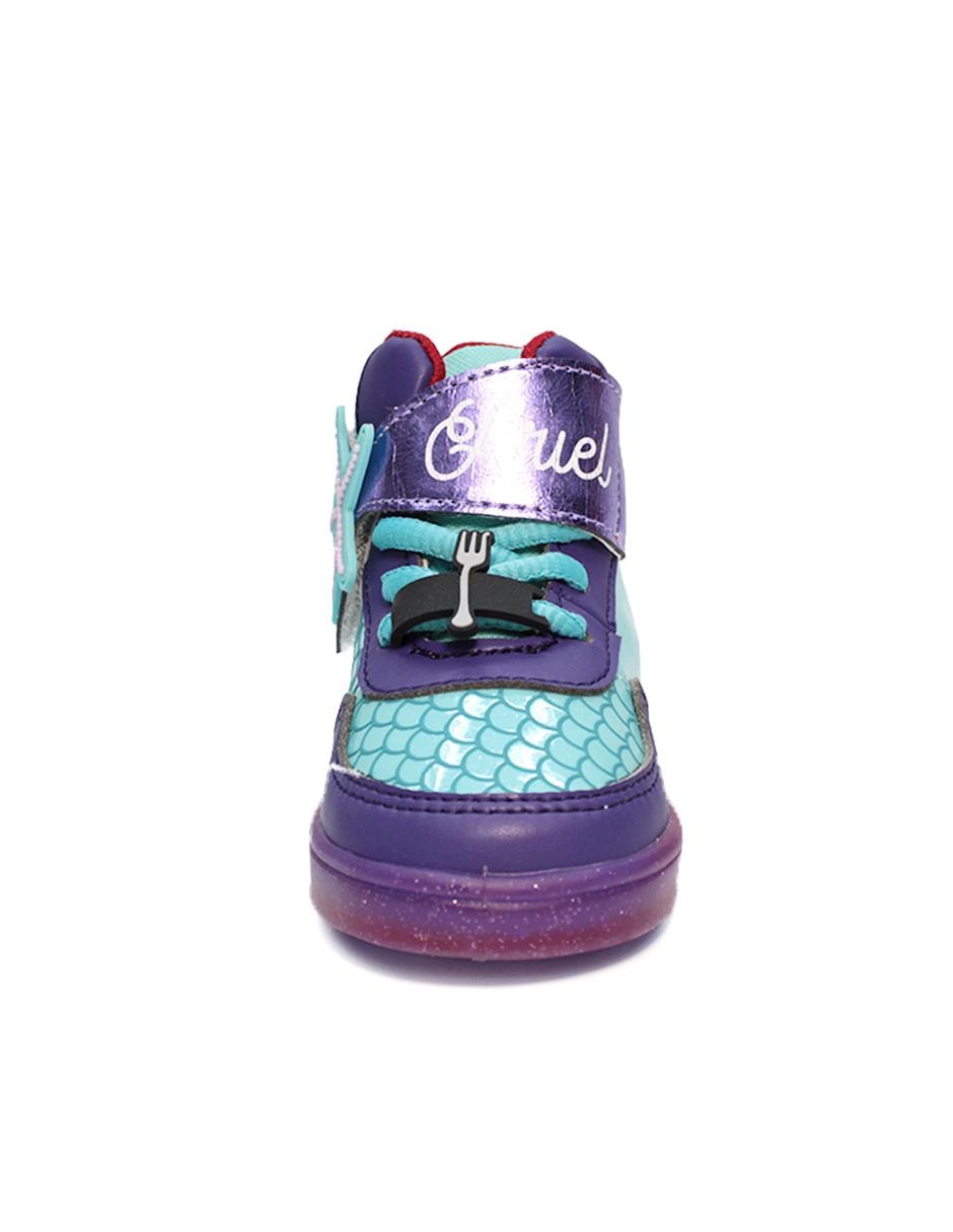Tenis para niña La Sirenita 4