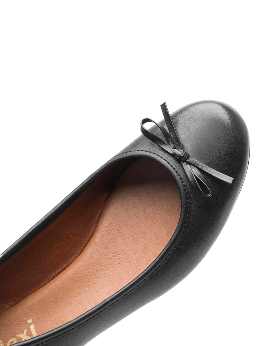 Zapato Balerina de piel para niña 5