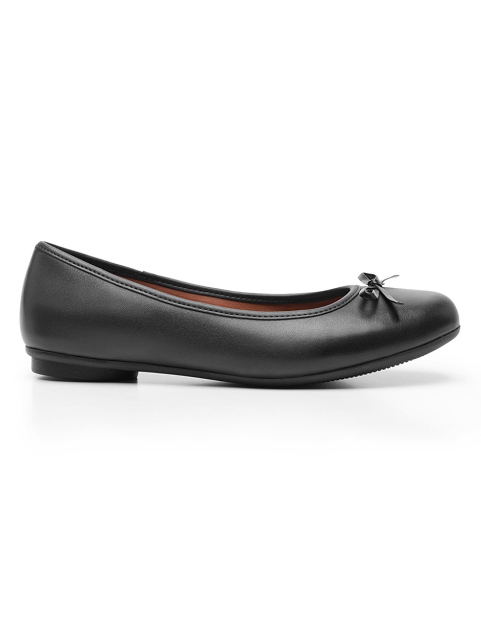 Zapato Balerina de piel para niña 6