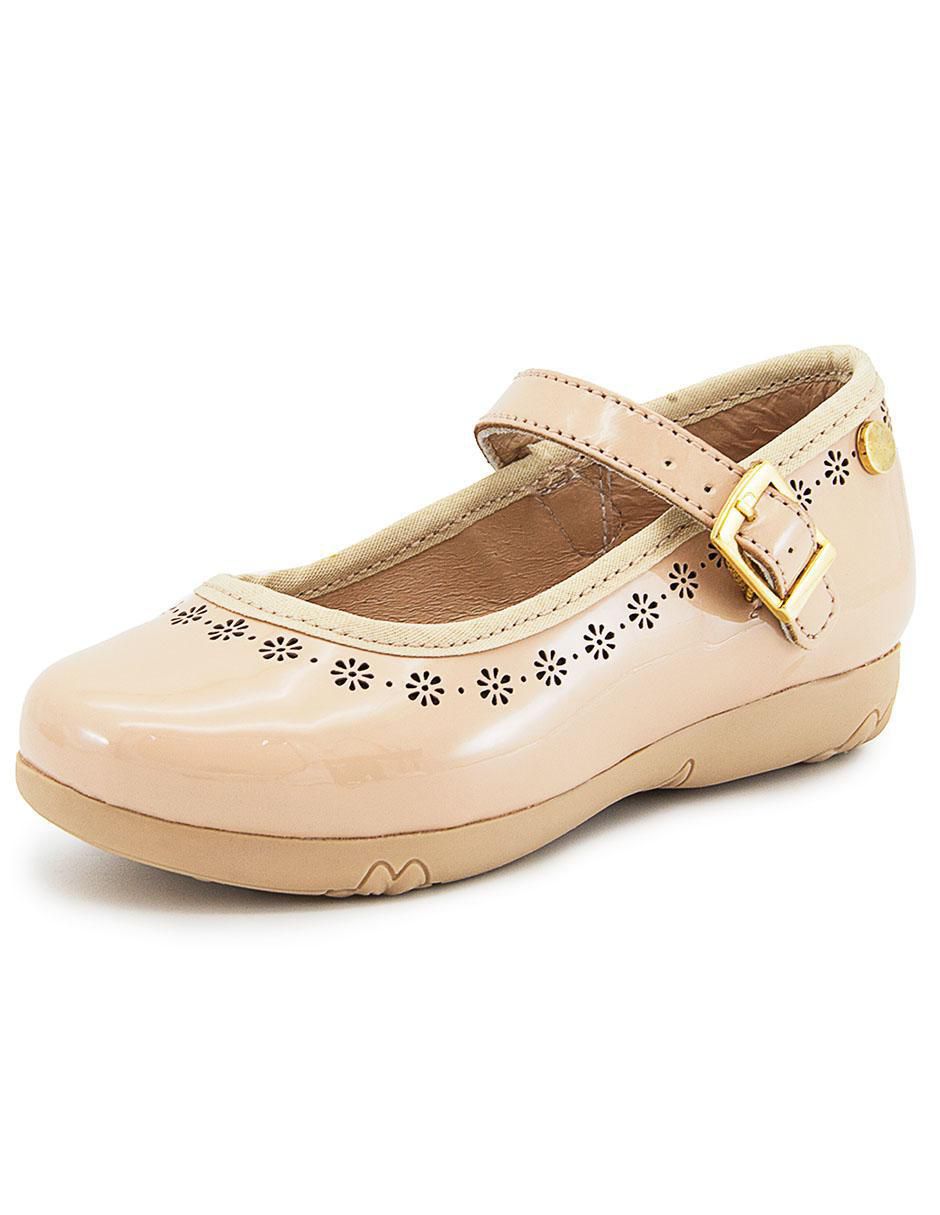 Zapatos Niña Balerina Para Niña Oro Chabelo Modelo 75709-8 Tenis