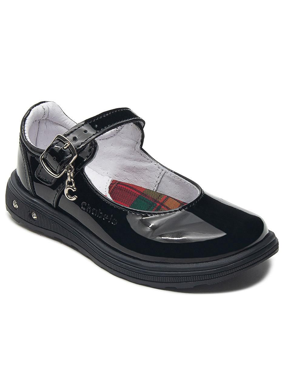 Zapato Chabelo de charol para niña - Main Image