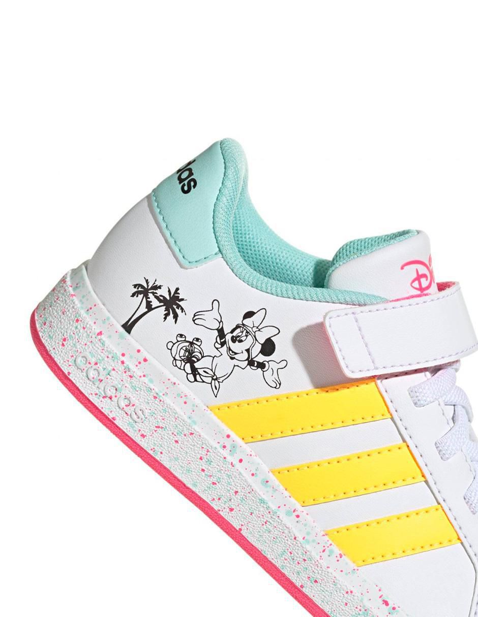 Tenis para niña Grand Court Minnie Mouse 2
