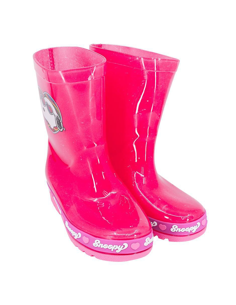 Bota de lluvia Snoopy para niña 2