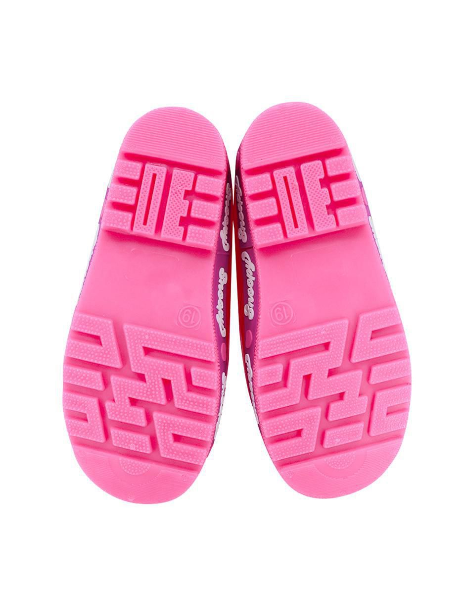 Bota de lluvia Snoopy para niña 4