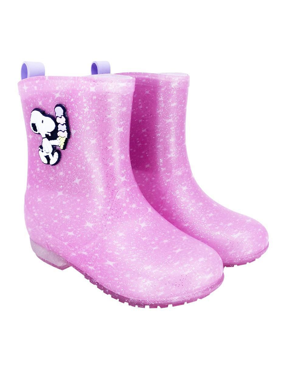 Bota de lluvia Snoopy para niña 2
