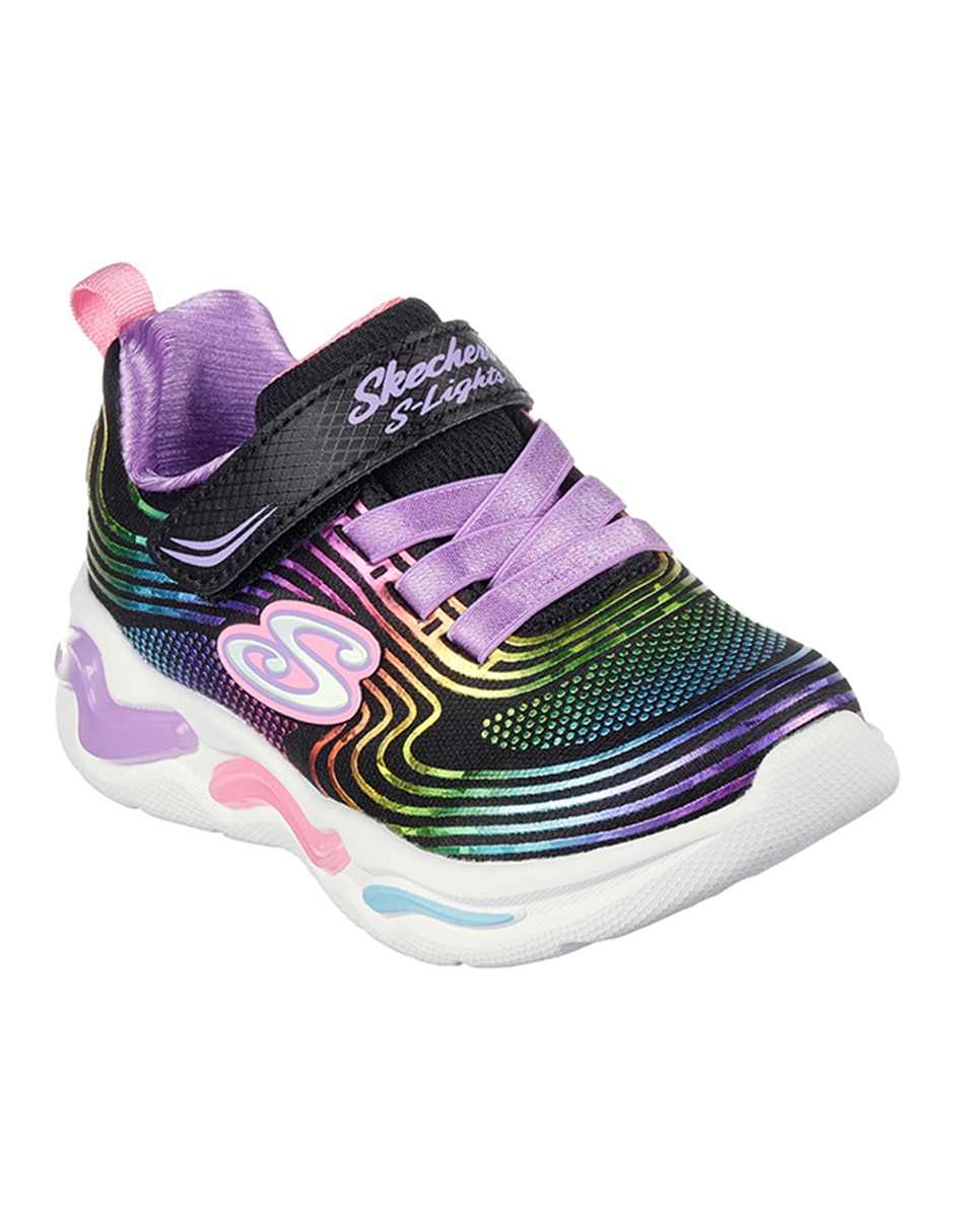 Skechers lights niña deals