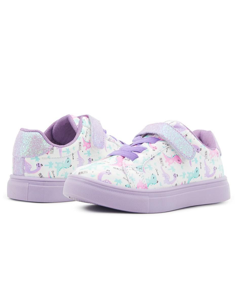 Tenis para niña Dinosaurios 7