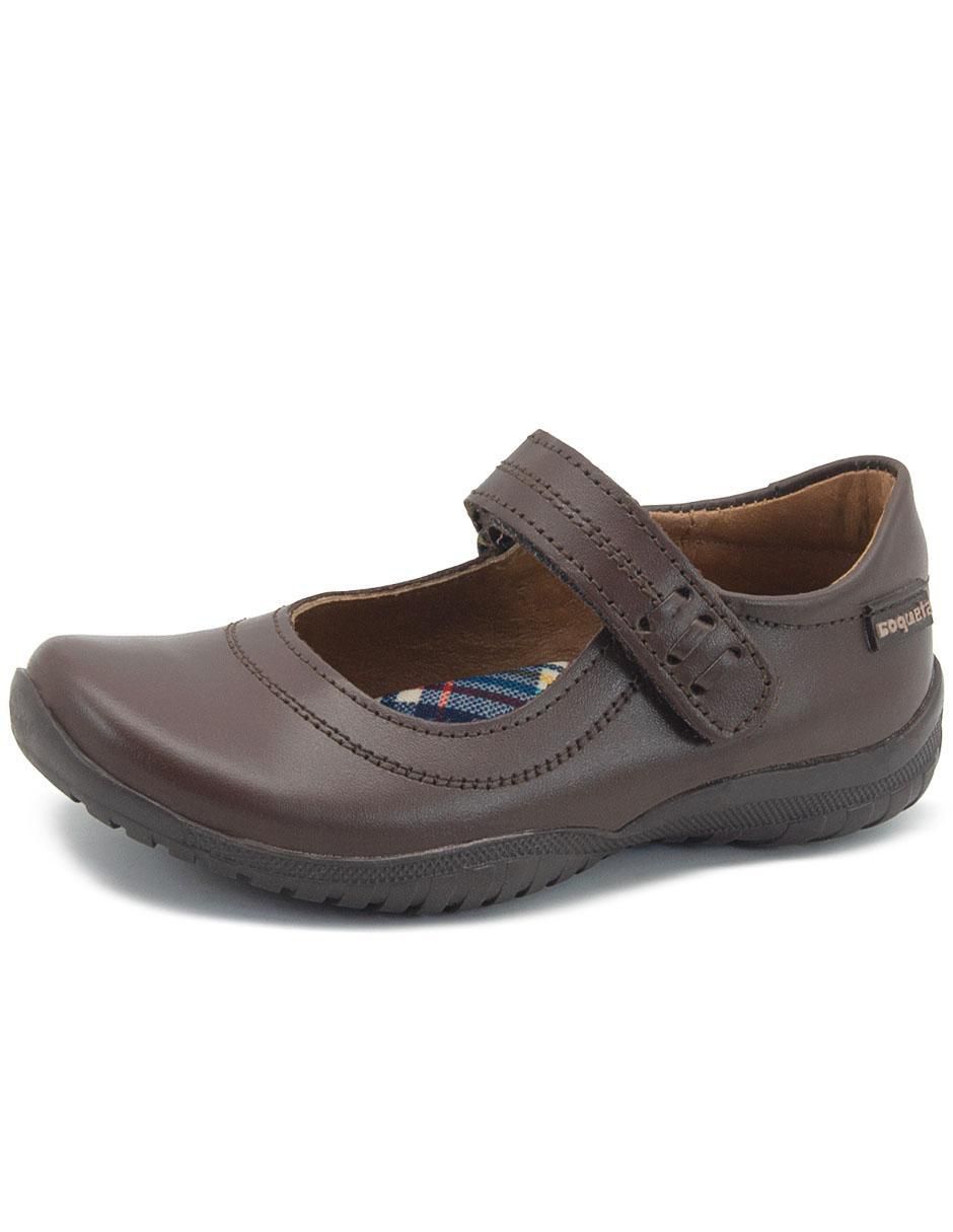 Zapato Mary Jane Back to School de piel para niña Zapato Mary Jane Back to School de piel para niña