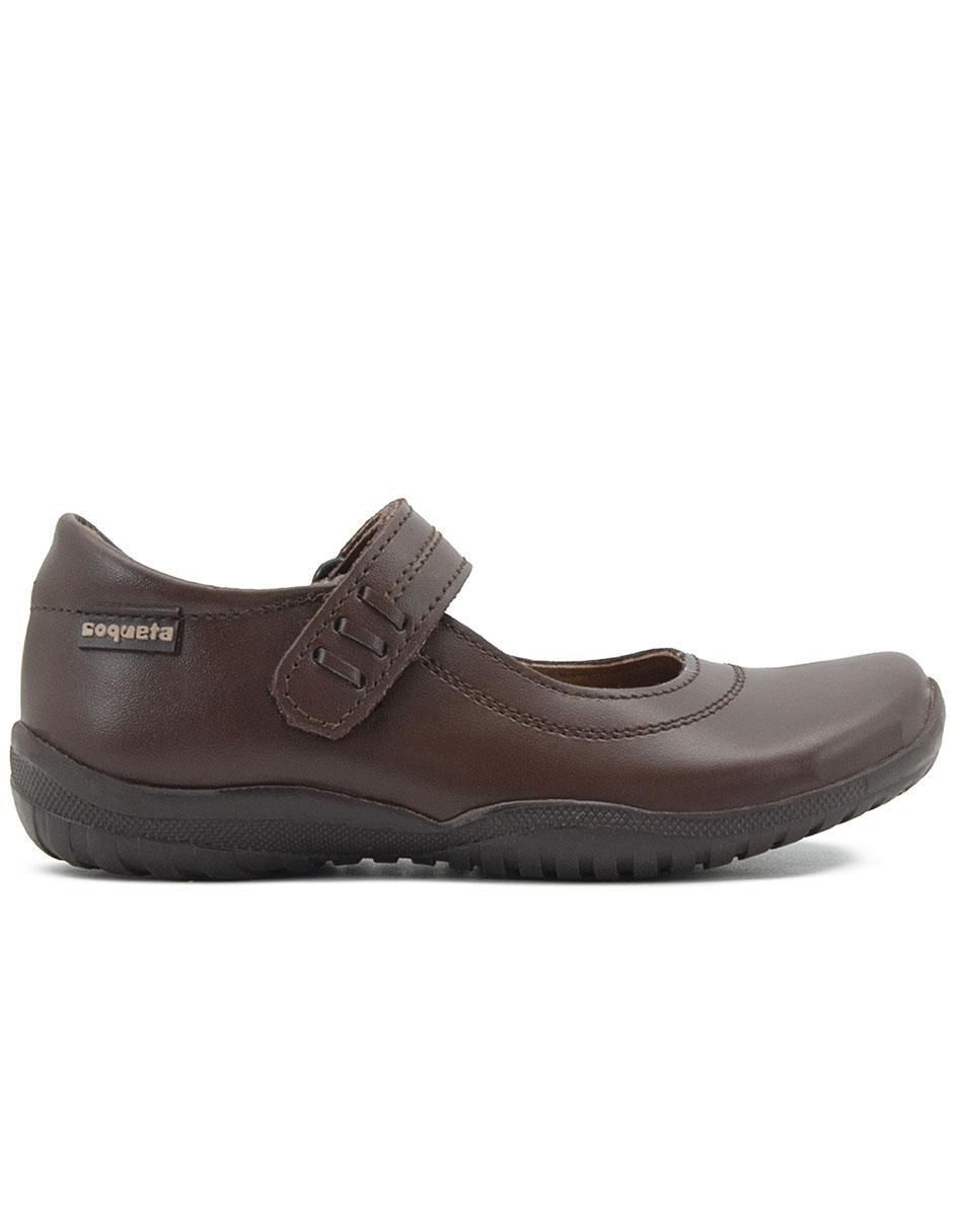 Zapato Mary Jane Back to School de piel para niña 4