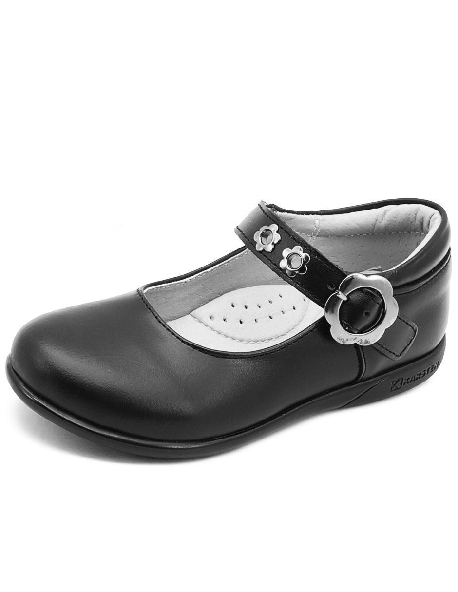 Zapato Back To School de piel para niña 4