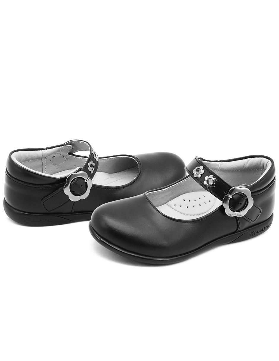 Zapato Back To School de piel para niña 5