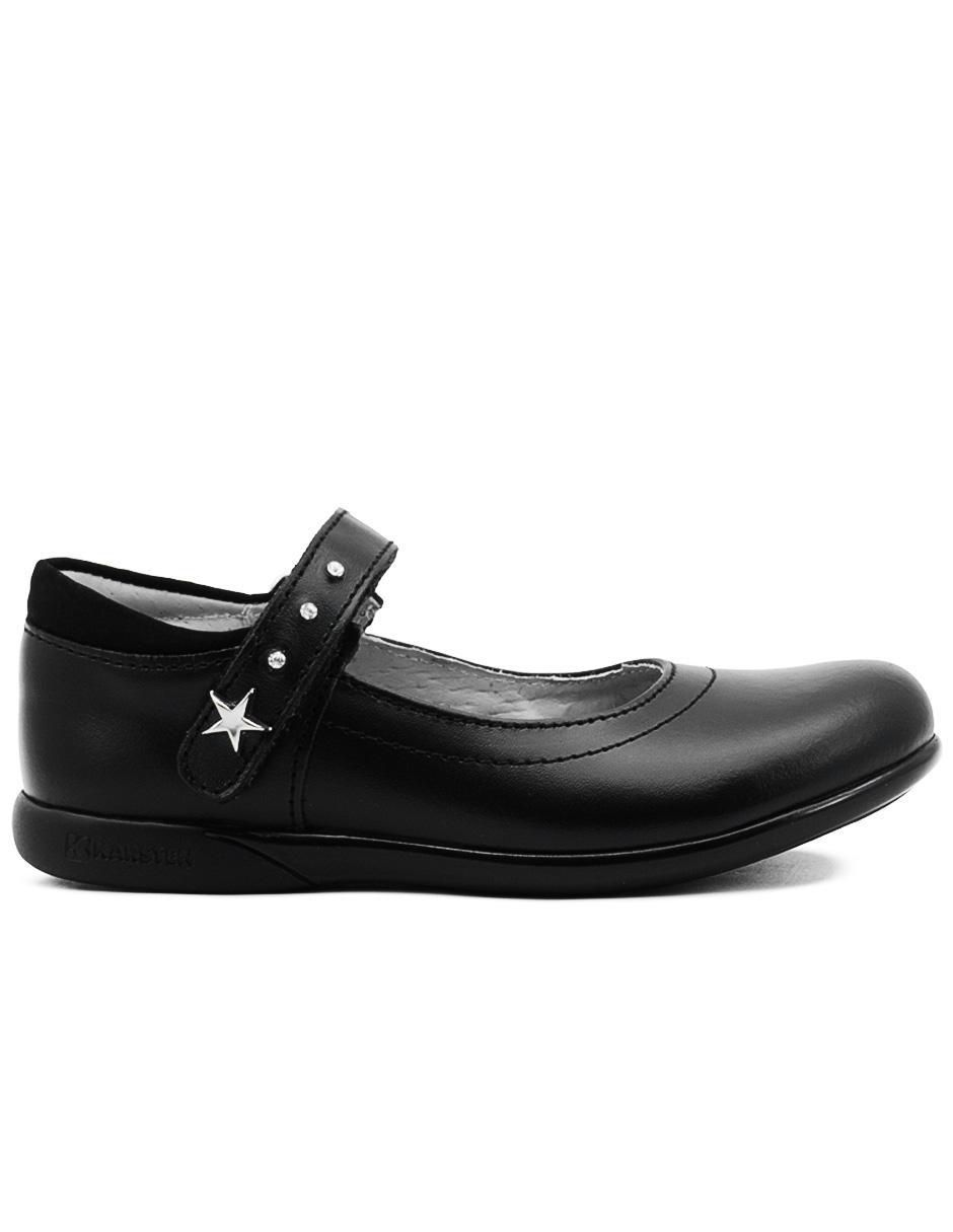 Zapato Back To School de piel para niña 3