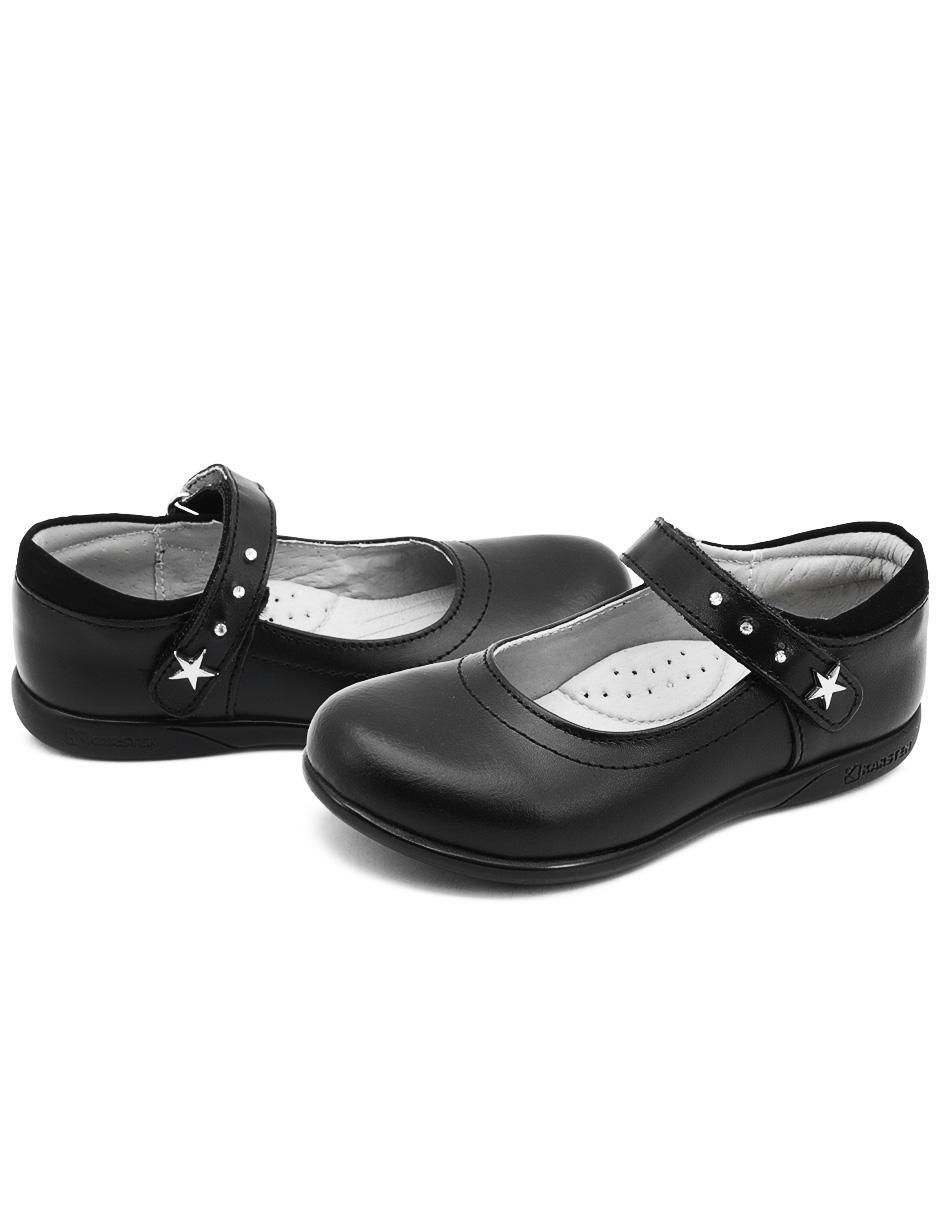 Zapato Back To School de piel para niña 5