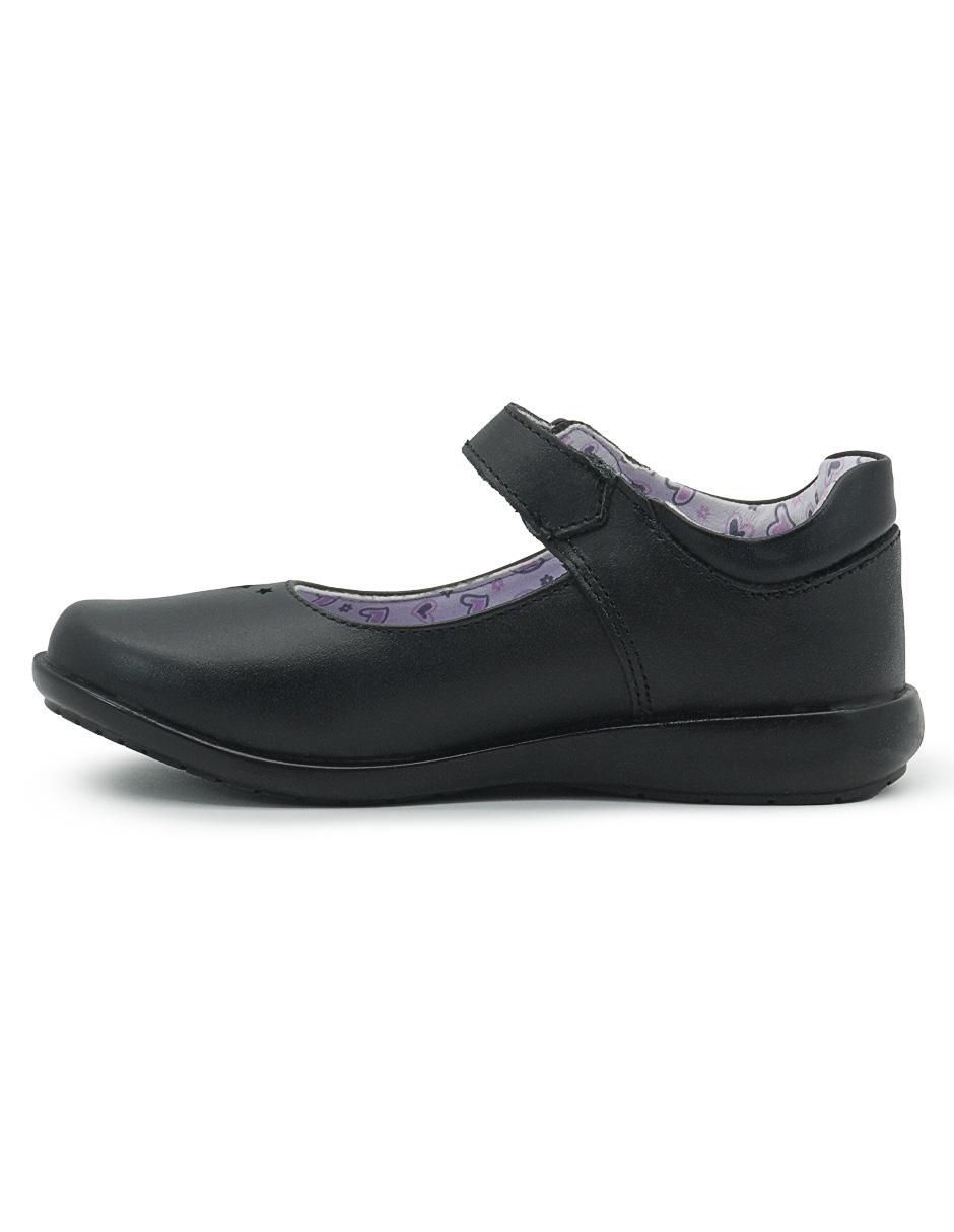 Zapato Mary Jane Back to School de piel para niña 6