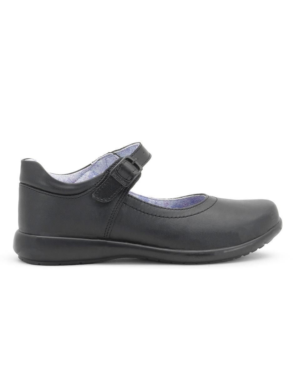 Zapato Mary Jane Back to School de piel para niña 2