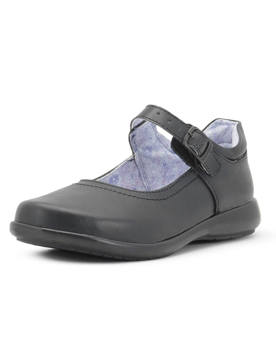 Zapato Mary Jane Back to School de piel para niña 4