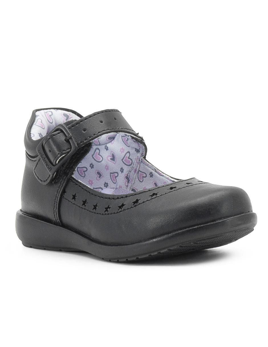 Zapato Mary Jane Back to School de piel para niña Zapato Mary Jane Back to School de piel para niña