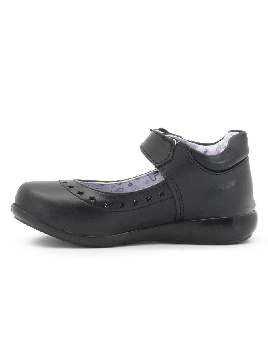 Zapato Mary Jane Back to School de piel para niña 2
