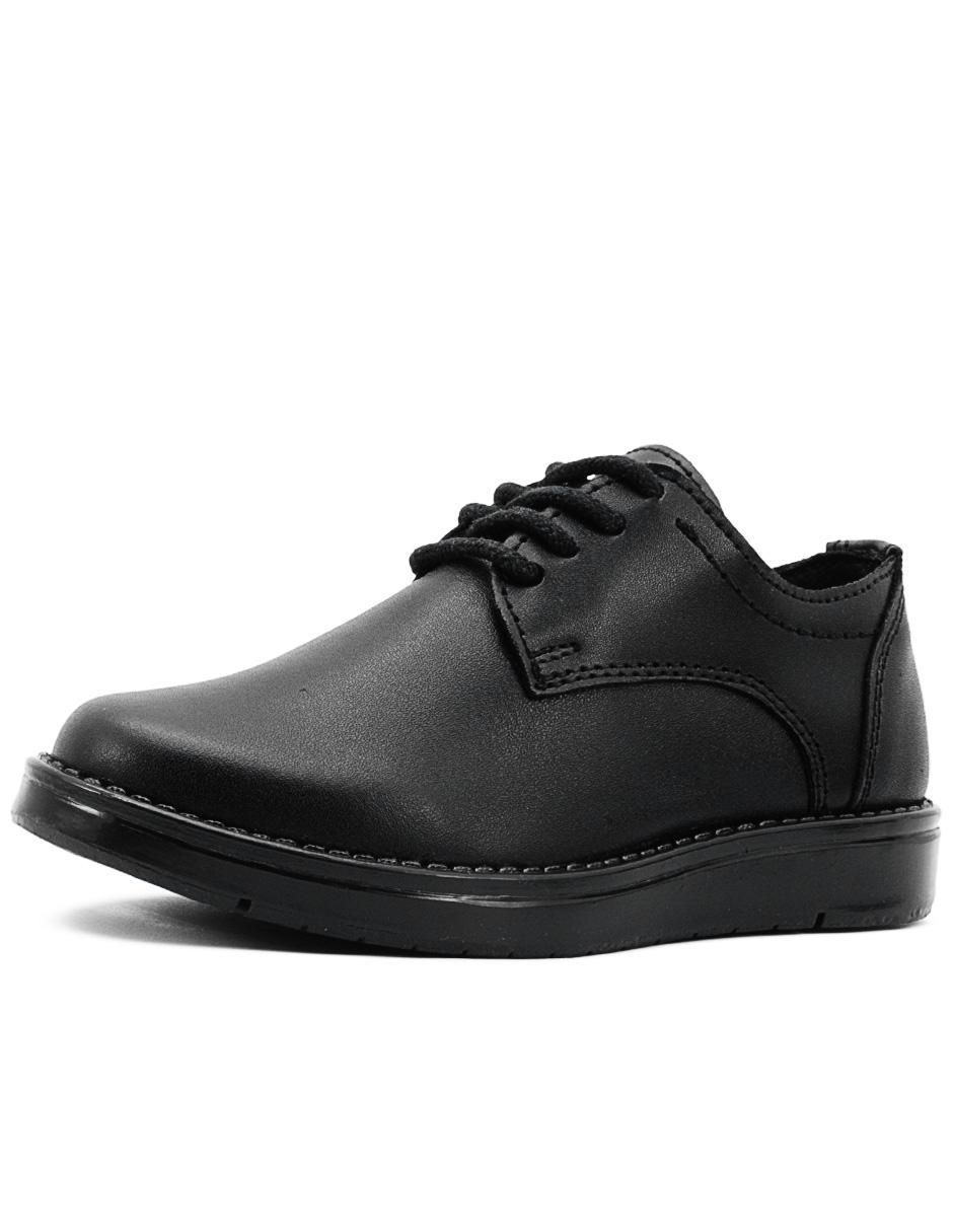 Zapato Back to School de piel para niño 4