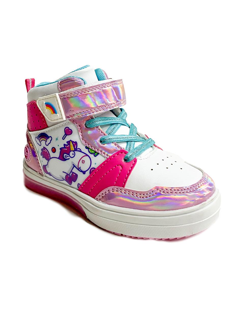 Tenis con luz Bubble Gummers para niña Mi villano favorito