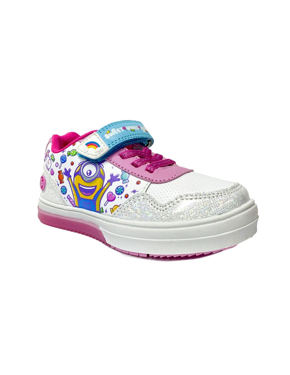 Tenis con luz para niña Minions