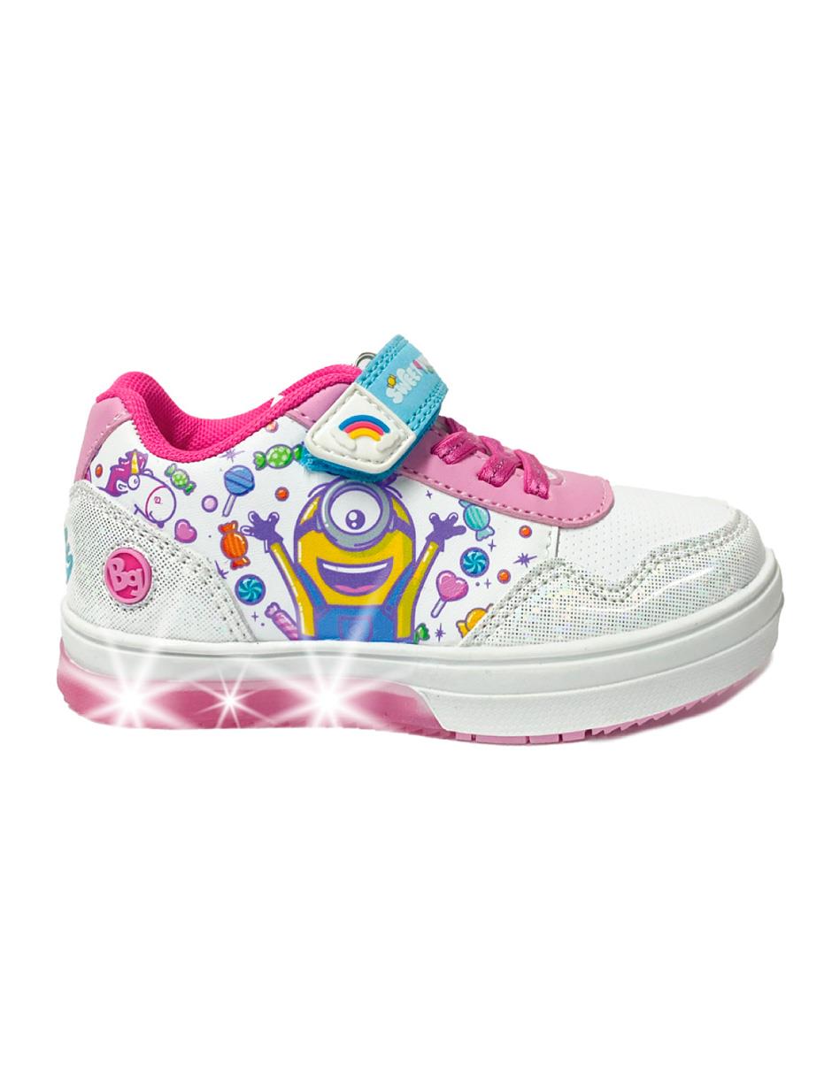 Tenis con luz para niña Minions 6