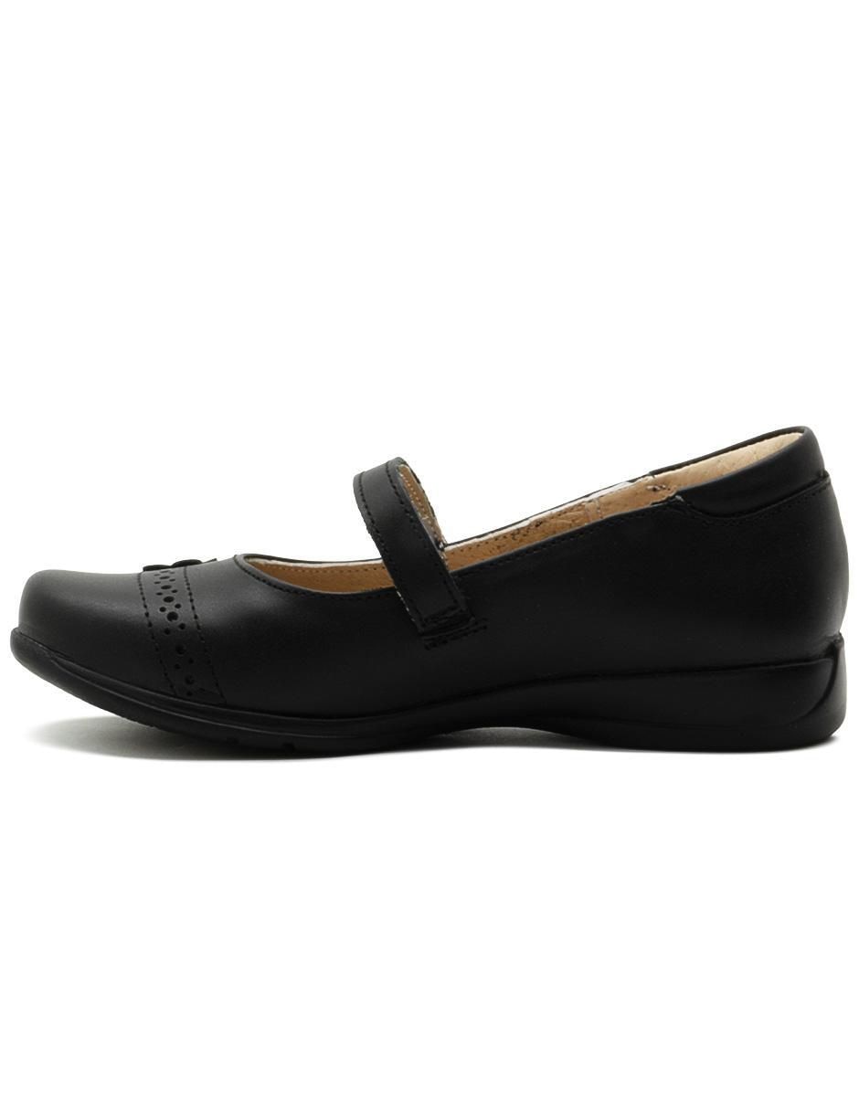 Zapato Back To School de piel para niña 2