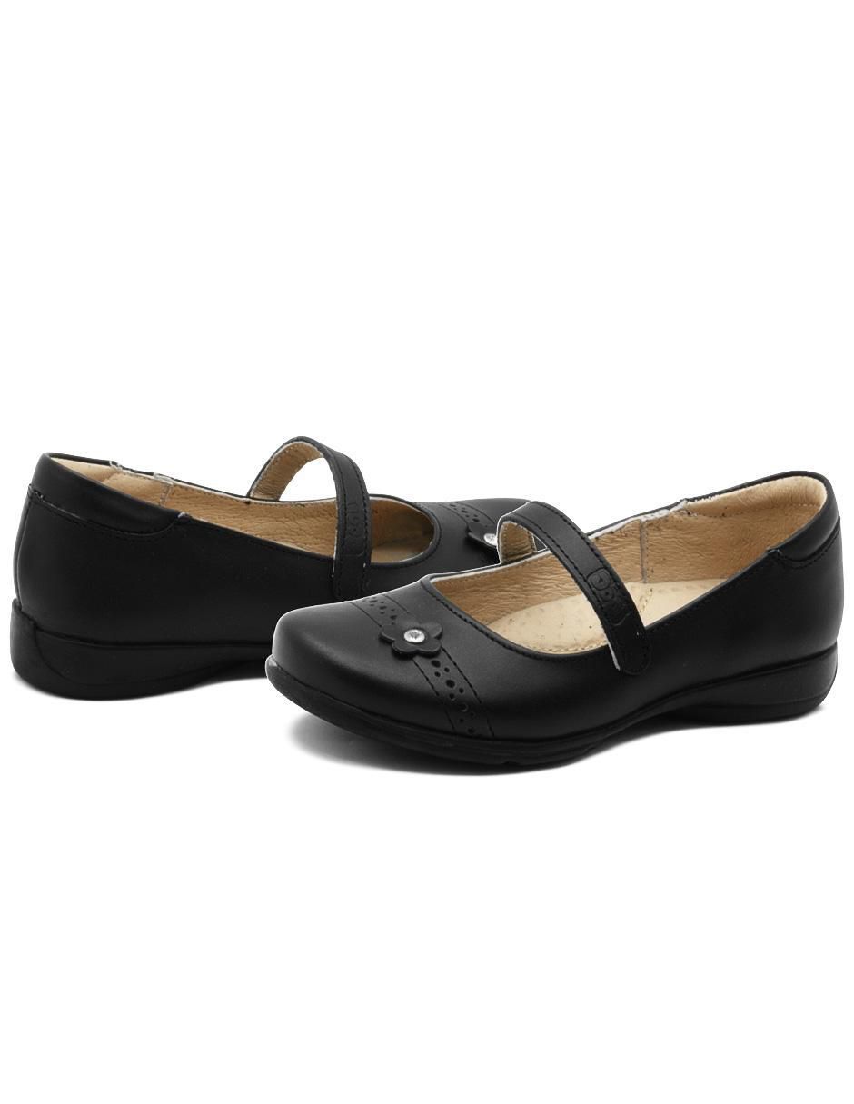 Zapato Back To School de piel para niña 5