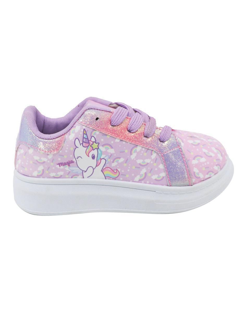 Tenis para niña Magia El Unicornio Tenis para niña Magia El Unicornio
