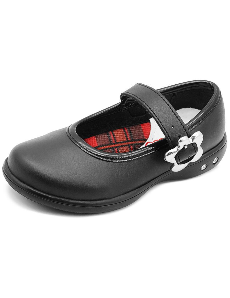 Zapato Back To School de piel para niña 4