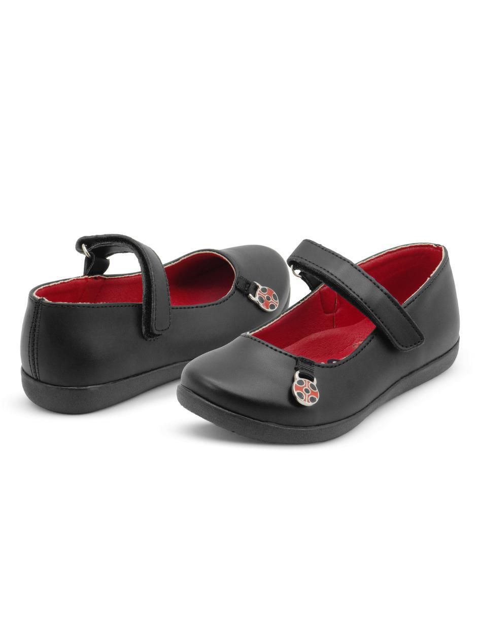 Zapato Back to School de piel para niña 5