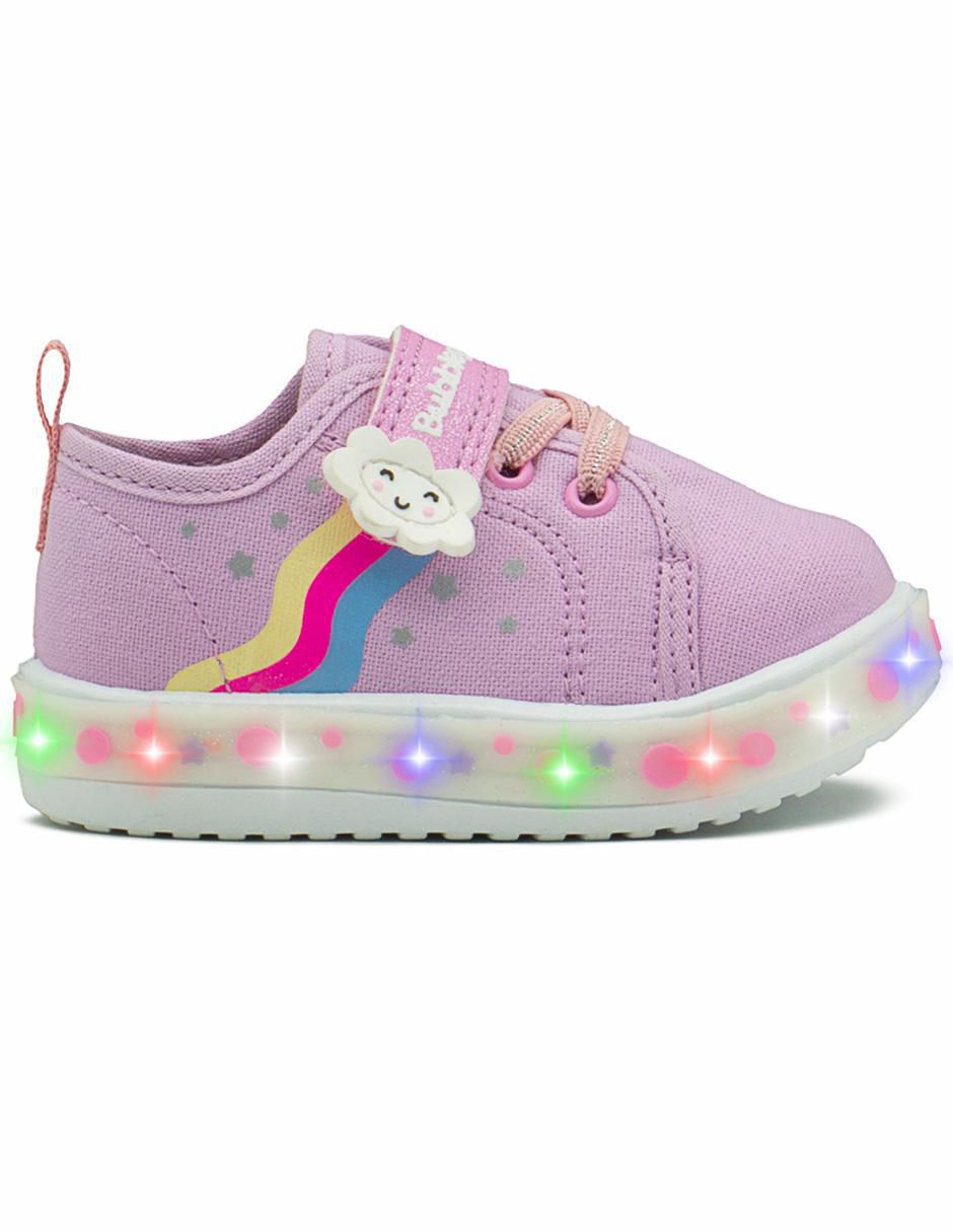 Tenis luz led para niña 3